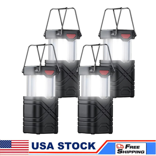 Solar Camping Lantern Rechargeable LED USB C Solar Powered