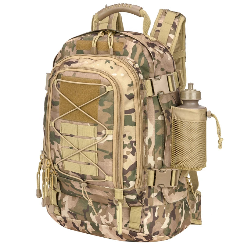 LQARMY Tactical Military Backpack With Molle System For Outdoors