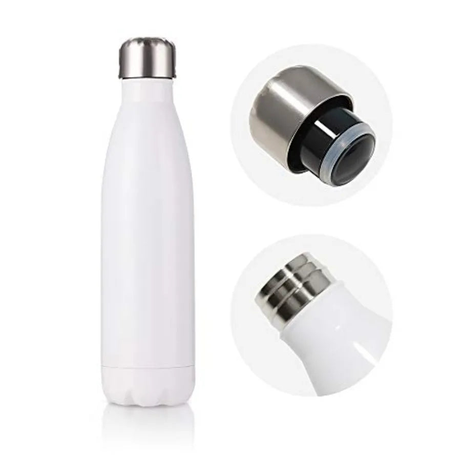 Sublimation Water Bottle Blanks Stainless Steel Tumbler With Lid