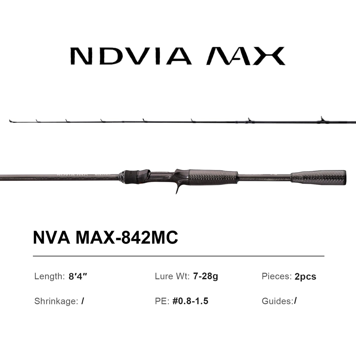 Pure-Lure Ndvia Max Ajing Eging Tubular Tip Rod