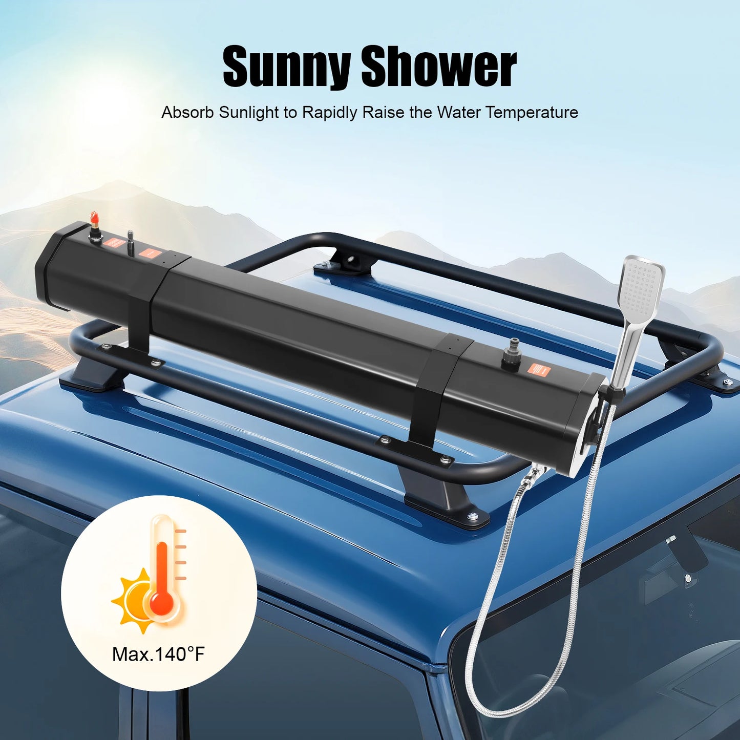 Copper Portable Water Tank For Camping And Outdoor Water Supply
