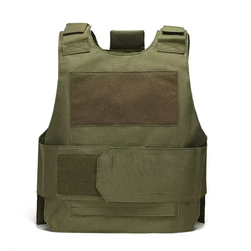SMHXIANGQIANJIN Tactical Vest Carrier Armor Multi Functional CP