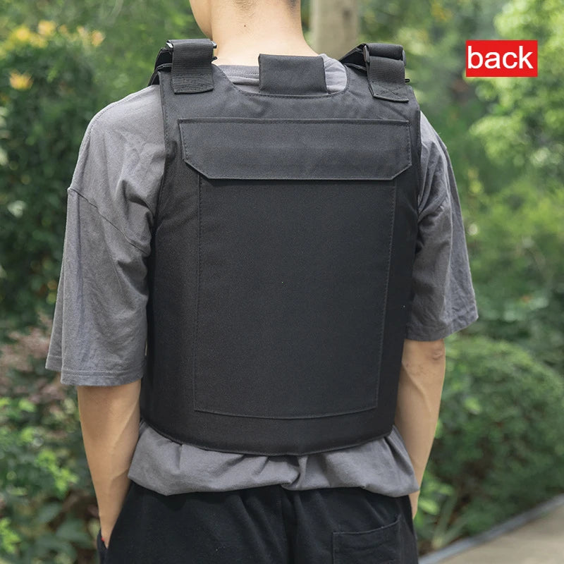 SMHXIANGQIANJIN Tactical Vest Carrier Armor Multi Functional CP