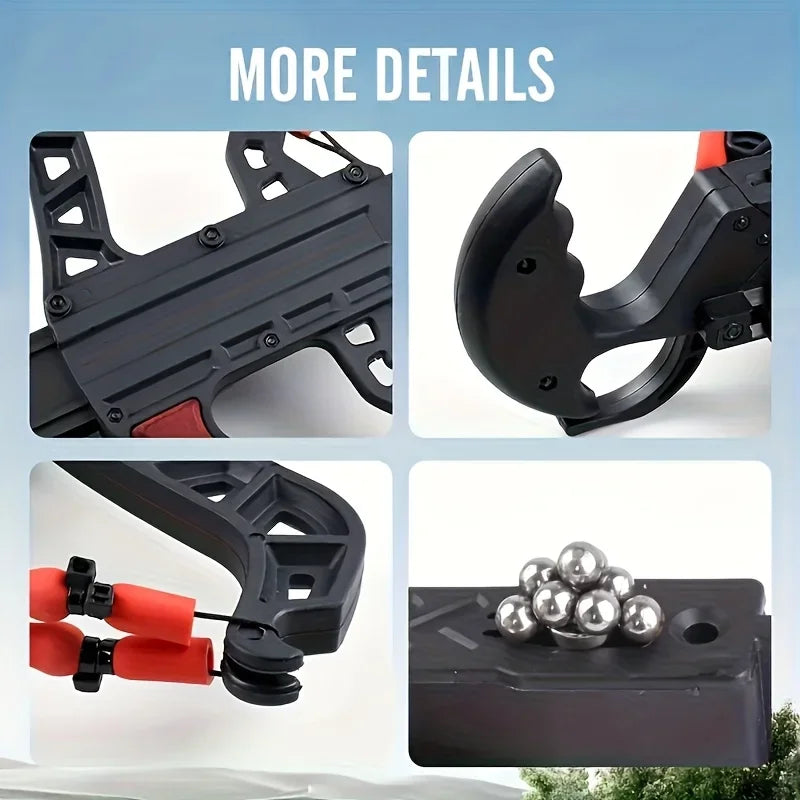 Archery And Steel Ball Dual Purpose Bow For Outdoor Practice