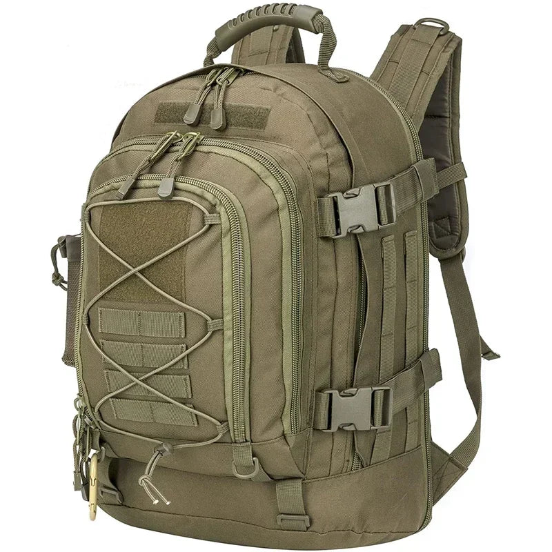 LQARMY Tactical Military Backpack With Molle System For Outdoors