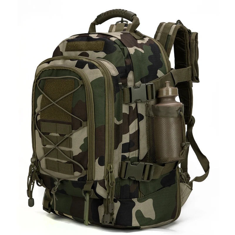 LQARMY Tactical Military Backpack With Molle System For Outdoors