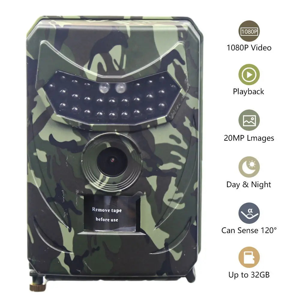 Tensdarcam Outdoor Hunting Trail Camera 12MP Night Vision