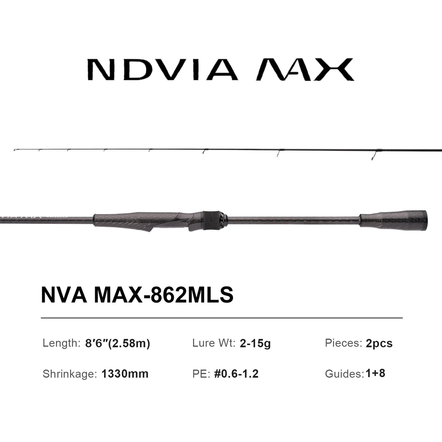 Pure-Lure Ndvia Max Ajing Eging Tubular Tip Rod